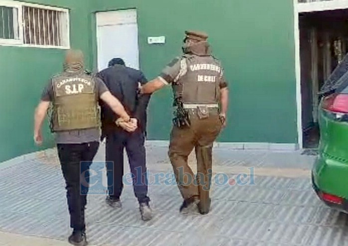Carabineros detuvo a los dos involucrados en agresión a fiscal de San Felipe.