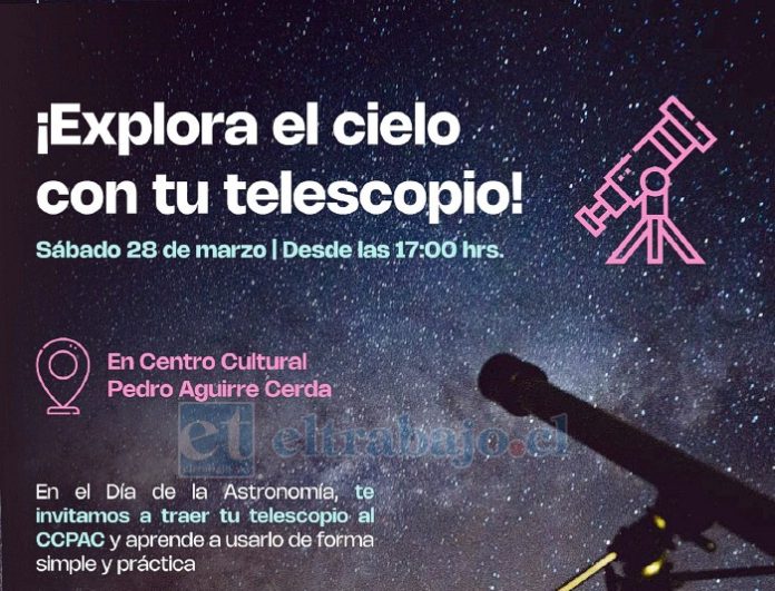 Calle Larga celebrará el Día de la Astronomía con jornada abierta a la comunidad.