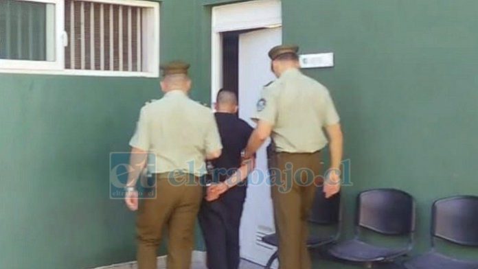 Delincuente fue detenido por Carabineros por VIF.