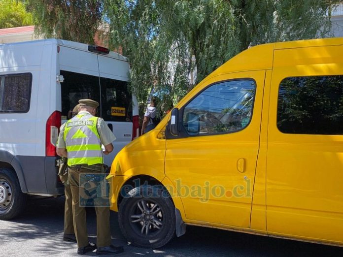 Fiscalizaciones al transporte escolar se realizaron en distintos puntos de la provincia en el marco del inicio del año escolar 2026.