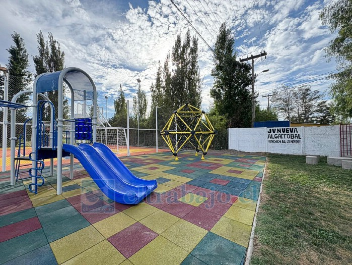 Así quedó este nuevo espacio deportivo. 