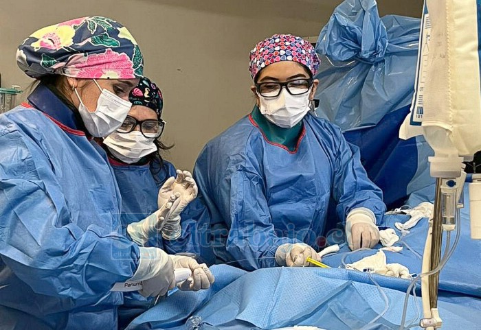 Profesionales en la operación.