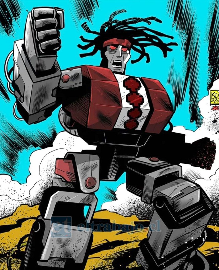 Diseño artístico del robot Karün.