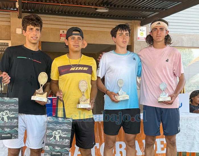 Algunos de los varones que fueron campeones y finalistas.