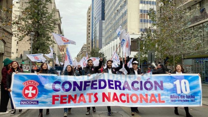 Desde el Valle de Aconcagua, el dirigente de FENATS, Daniel Bartch, advirtió que el recorte del 3% al presupuesto de salud impactará directamente en la atención de pacientes, las condiciones laborales y el funcionamiento del sistema público (Imagen de archivo).