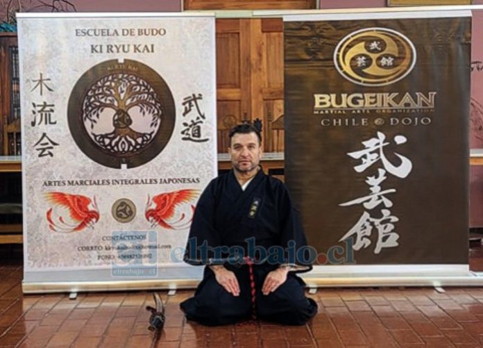 Luciano Vera Escudero, Shihan y fundador de la escuela KI RYU KAI, cuenta con más de 30 años de trayectoria en artes marciales tradicionales japonesas.
