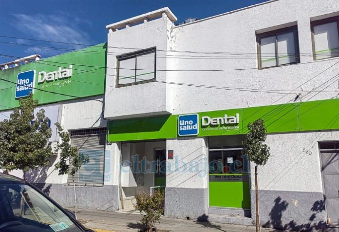 Sucursal en San Felipe de la clínica dental mencionada en la denuncia.