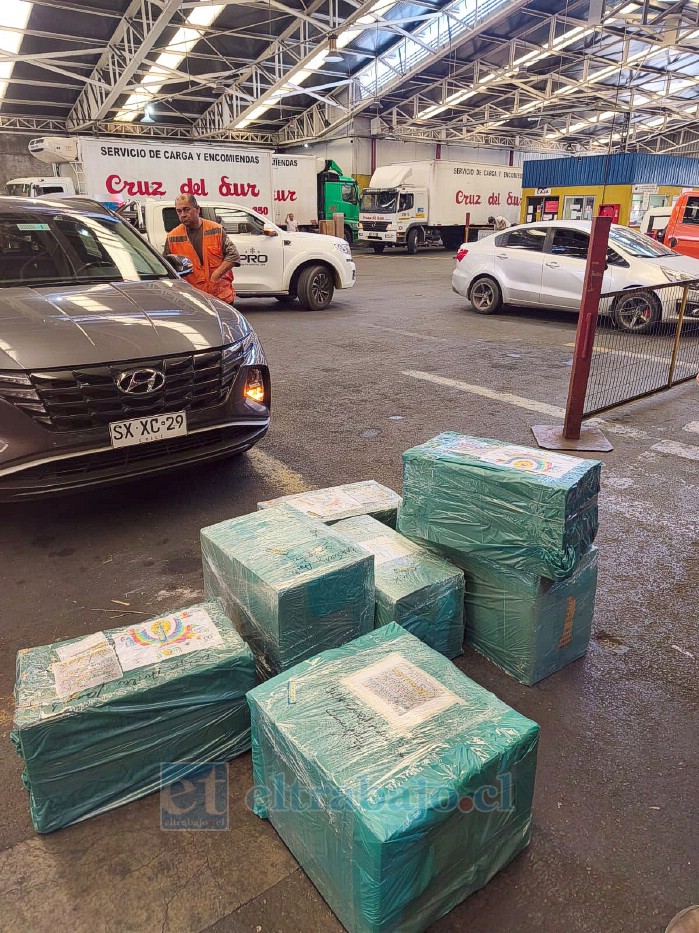 La ayuda fue trasladada por la empresa Cruz del Sur, gracias a la cooperación de vecinos, comercio local y organizaciones comunitarias.