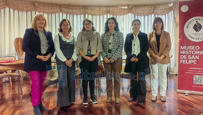 Parte del equipo del Museo Histórico de San Felipe.