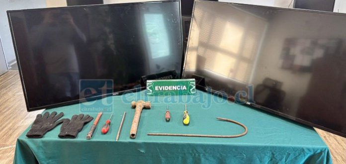 Estas son las especies recuperadas por Carabineros.