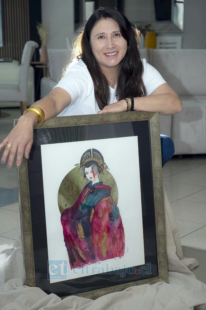 Paula Valladares, artista participante de la exposición.