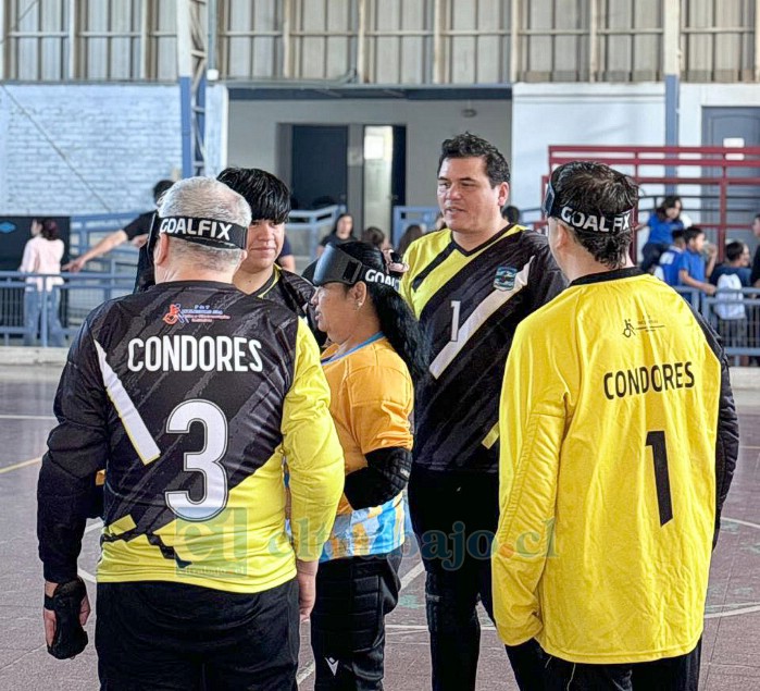 El equipo local Cóndores de Aconcagua será parte de la Copa San Felipe Goalball 2026.