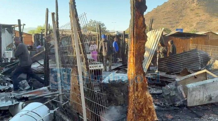 Investigan posible intencionalidad en el origen de las llamas.