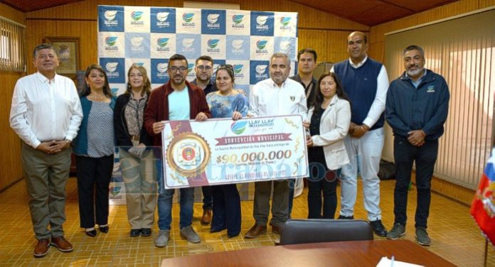 Municipio de Llay Llay duplicó subvención al Cuerpo de Bomberos.