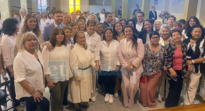 Primera dama de visita en la comuna de Putaendo.