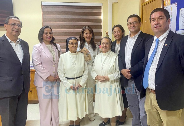 Adriasola se reunió con diversas personalidades. 