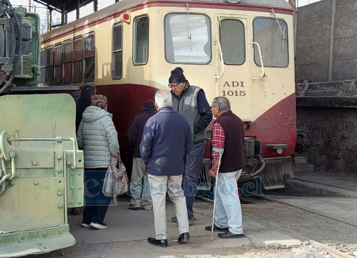 Locomotoras y equipos ferroviarios declarados Monumentos Nacionales podrán ser visitados gratuitamente por la comunidad en Los Andes.