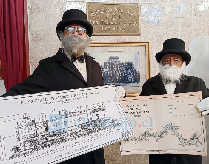 Ex trabajadores ferroviarios y voluntarios buscan mantener viva la memoria del histórico Ferrocarril Trasandino mediante actividades patrimoniales abiertas al público.
