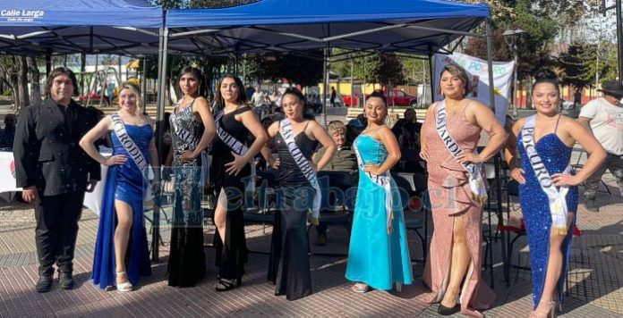 Candidatas de la primera edición de Miss Calle Larga.