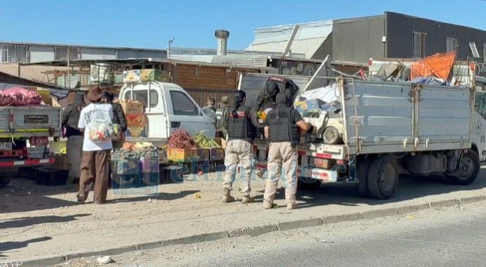 Diversos decomisos realizó Carabineros y personal municipal.