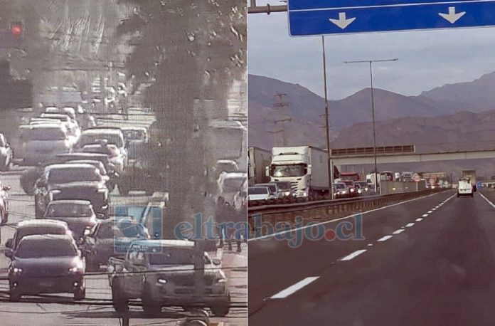 Alcalde de Llay Llay abogó por medidas compensatorias a raíz de la alta congestión vehicular y problemas por obras en el Peaje Las Vegas (Imagen de Archivo).