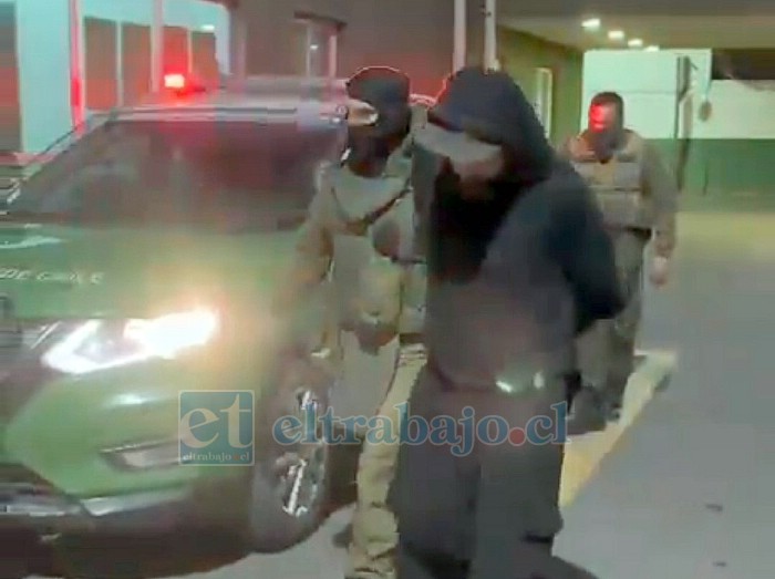 Fue detenido la madrugada de este domingo.