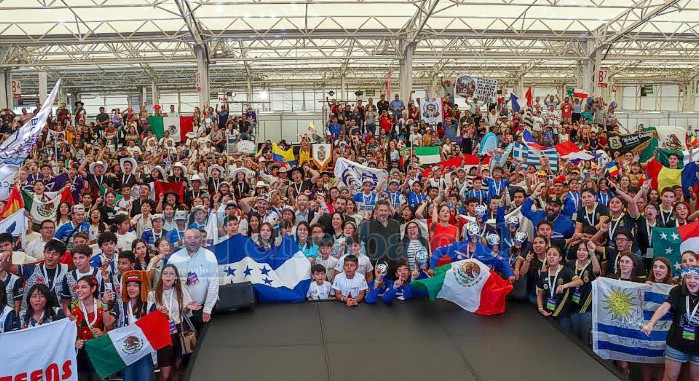 Delegaciones de diversos países participan del evento.