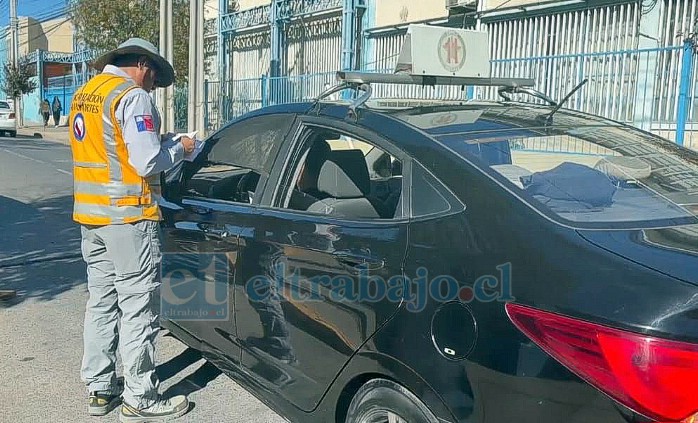 Seremi de Transportes encabezó fiscalización al gremio de los colectivos.