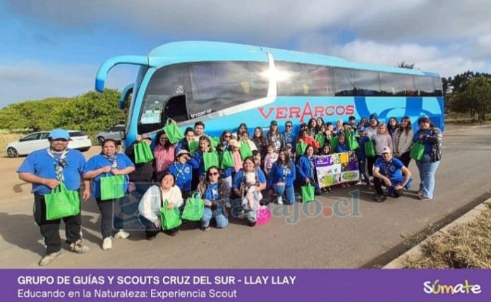 Proyecto Educando en la Naturaleza: Experiencia Scout, del Grupo de Guías y Scouts Cruz del Sur de Llay Llay.