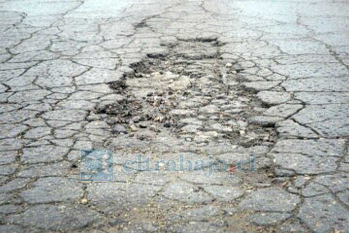 Así lucen algunas de las calles de San Felipe. 