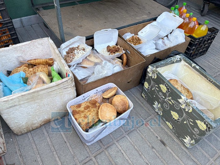 Estos son los alimentos incautados. 
