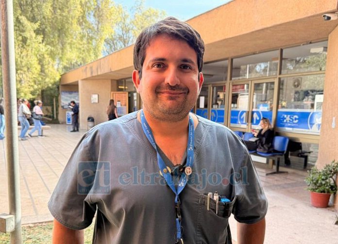 Eduardo López, médico internista, infectólogo y jefe del Servicio de Medicina del Hospital San Camilo.