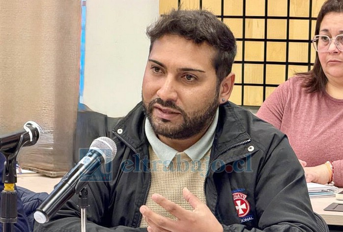 Daniel Bartch, presidente de FENATS Nacional Quinta Región.
