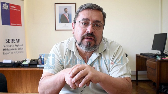 Mario Méndez, jefe de la Autoridad Sanitaria.