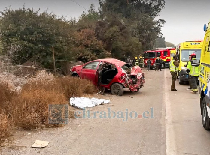 Fatal siniestro vial se registró este sábado pasado.