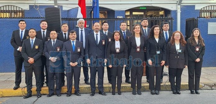 Mujeres y hombres de la PDI de San Felipe celebraron su aniversario.