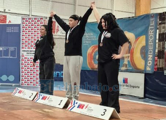 La deportista sanfelipeña celebró un importante logro en su carrera deportiva tras obtener el primer lugar regional.