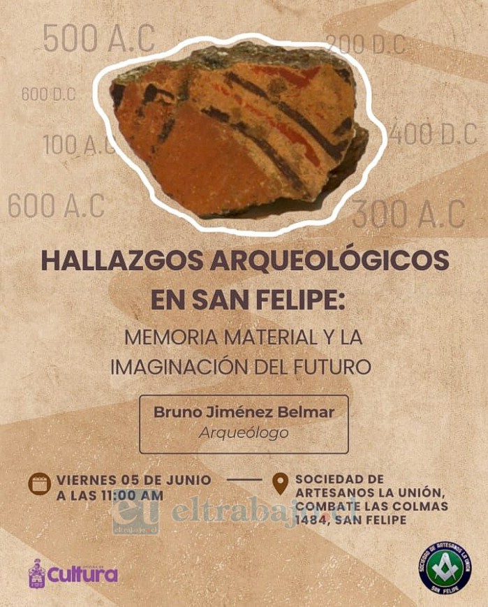 Este viernes se llevará a cabo una charla de hallazgos arqueológicos en San Felipe.