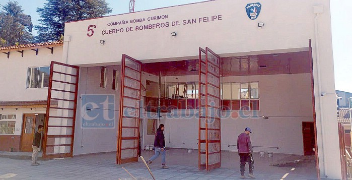 Quinta Cía. de Bomberos, ‘Bomba Curimón’ ha sido intervenida (Foto de archivo).