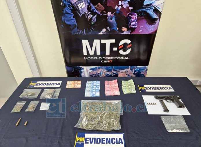 Esta es la droga incautada.
