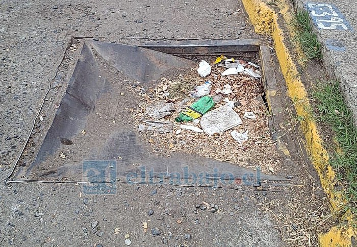 Limpieza de sumideros y otras vías de evacuación de agua.