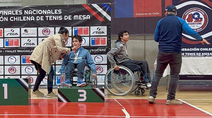 El joven sanfelipeño fue tercero en la segunda fecha del torneo nacional. 