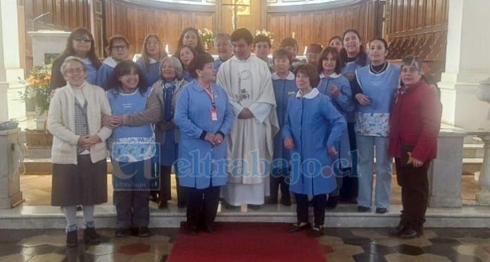 Santa Misa realizada en la Catedral de San Felipe con motivo de la celebración del 45° aniversario del Voluntariado Vedruna.