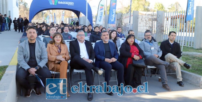 Ceremonia de inauguración de Esteban.