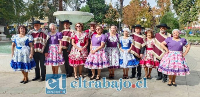 Grupo Folclórico Adulto Mayor ‘Brisas del Valle’ en una de sus recientes presentaciones en mayo de 2026.