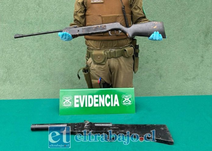 Procedimiento se gestó por una denuncia por violencia intrafamiliar.