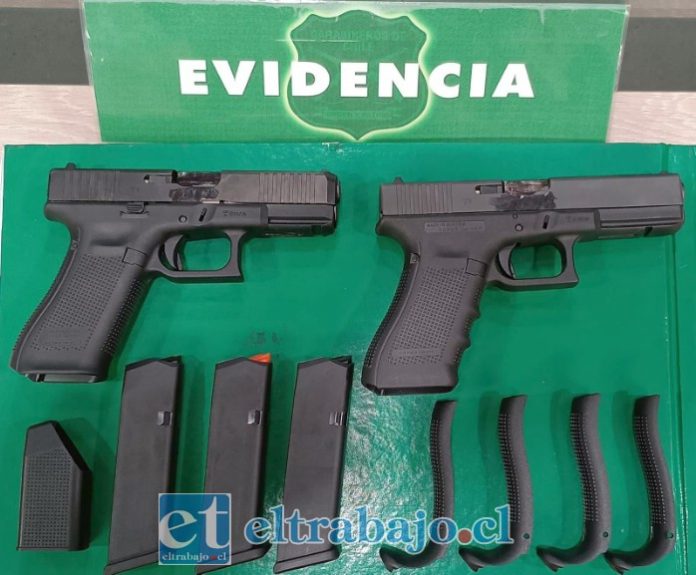 Arma y municiones se decomisaron en el segundo operativo.