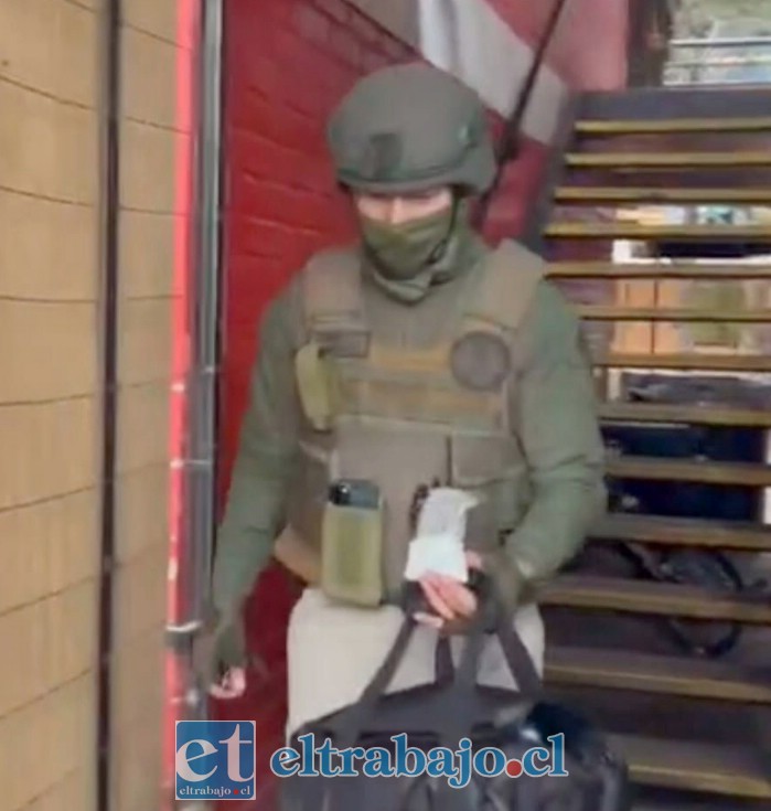 SIP de Carabineros intervino domicilios en la Villa Los Copihues. 