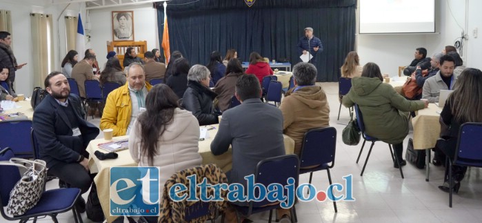 Cita congregó a la DEPROV y los SLEP de Aconcagua y Los Andes.
