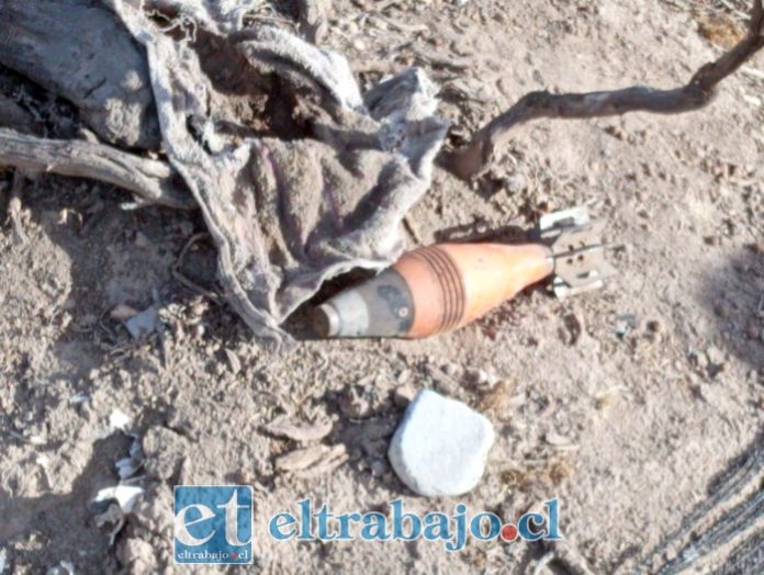 Montero fue encontrado en la ribera del Río Putaendo.